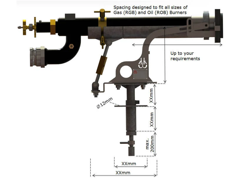 Advanced Burner Bracket Image Two